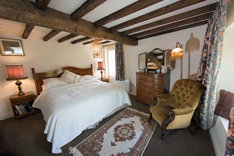 Bedroom in cosy holiday home